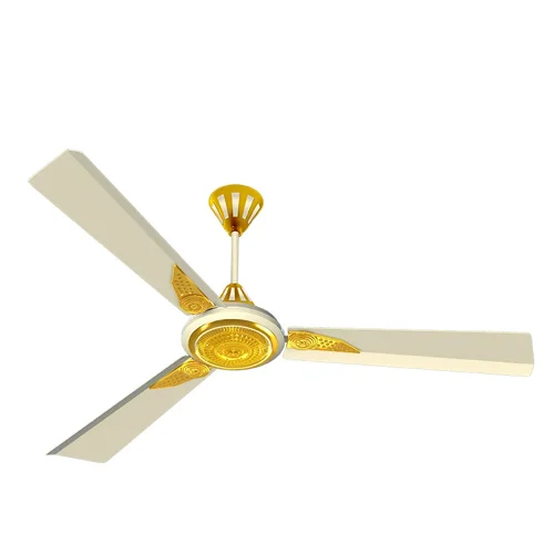 Conion-Ceiling-Fan-Minar-56”-3-Blades-(Shiny-Cream)_1 Conion Minar 56" 3 Blades (Shiny Cream) Ceiling Fan - Image 1
