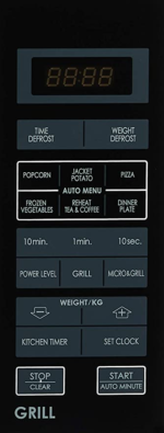 Sharp  R-72A1-SM-V 25L Grill Microwave Oven - Image 4