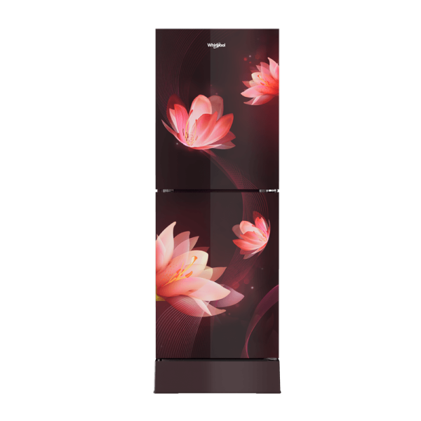 Whirlpool Fresh Magic Pro 236L Florina Red Refrigerator