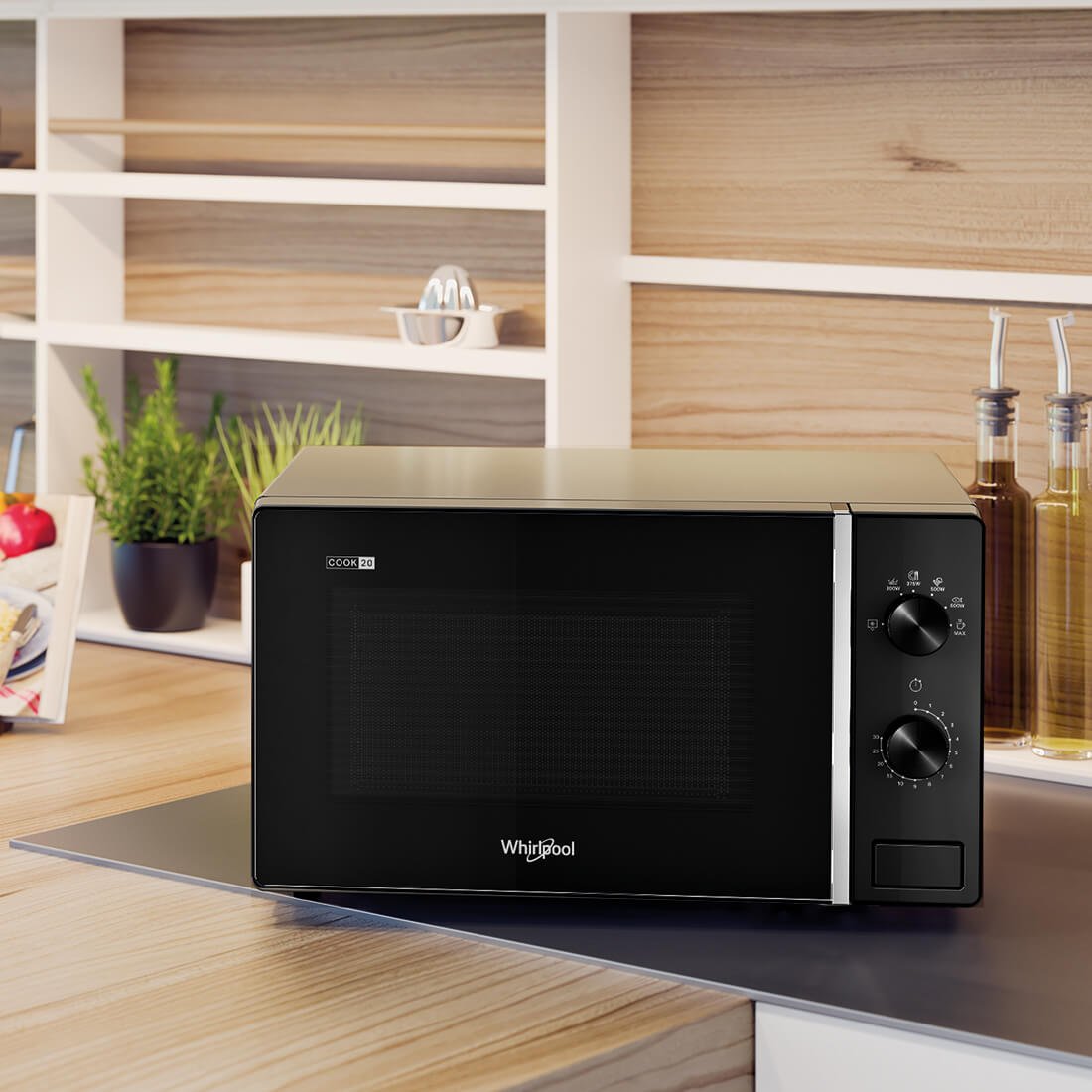 Whirlpool Magicook 20L Classic Knob (Solo) Microwave Oven at Best