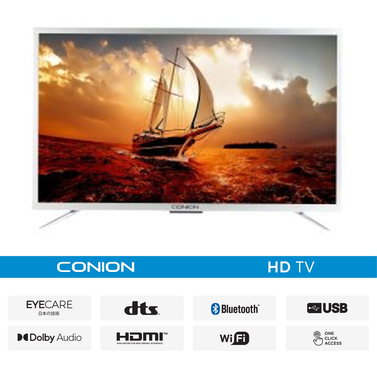 4. Conion BE-32DN7B LED TV0000010-01 Conion BE-32DN7B LED TV - Image 1