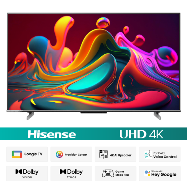 Hisense 50" 50A6F3 UHD 4K Google TV
