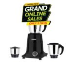 Jusal Black Beauty (3 Jar) (Black) Mixer Grinder