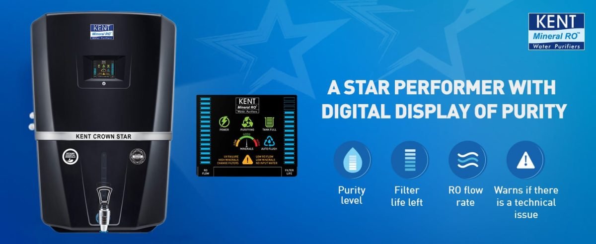 Kent Crown Star Black Water Purifier - Image 3