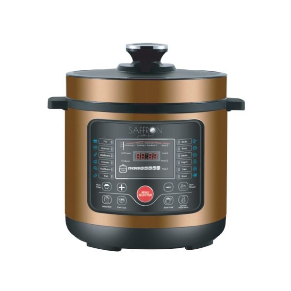 Saffron 5L Electric Pressure Cooker (Golden)