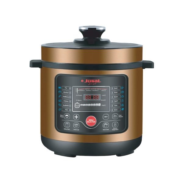 Jusal 6L Electric Pressure Cooker (Golden)