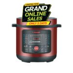 Jusal 6L Electric Pressure Cooker (Red)