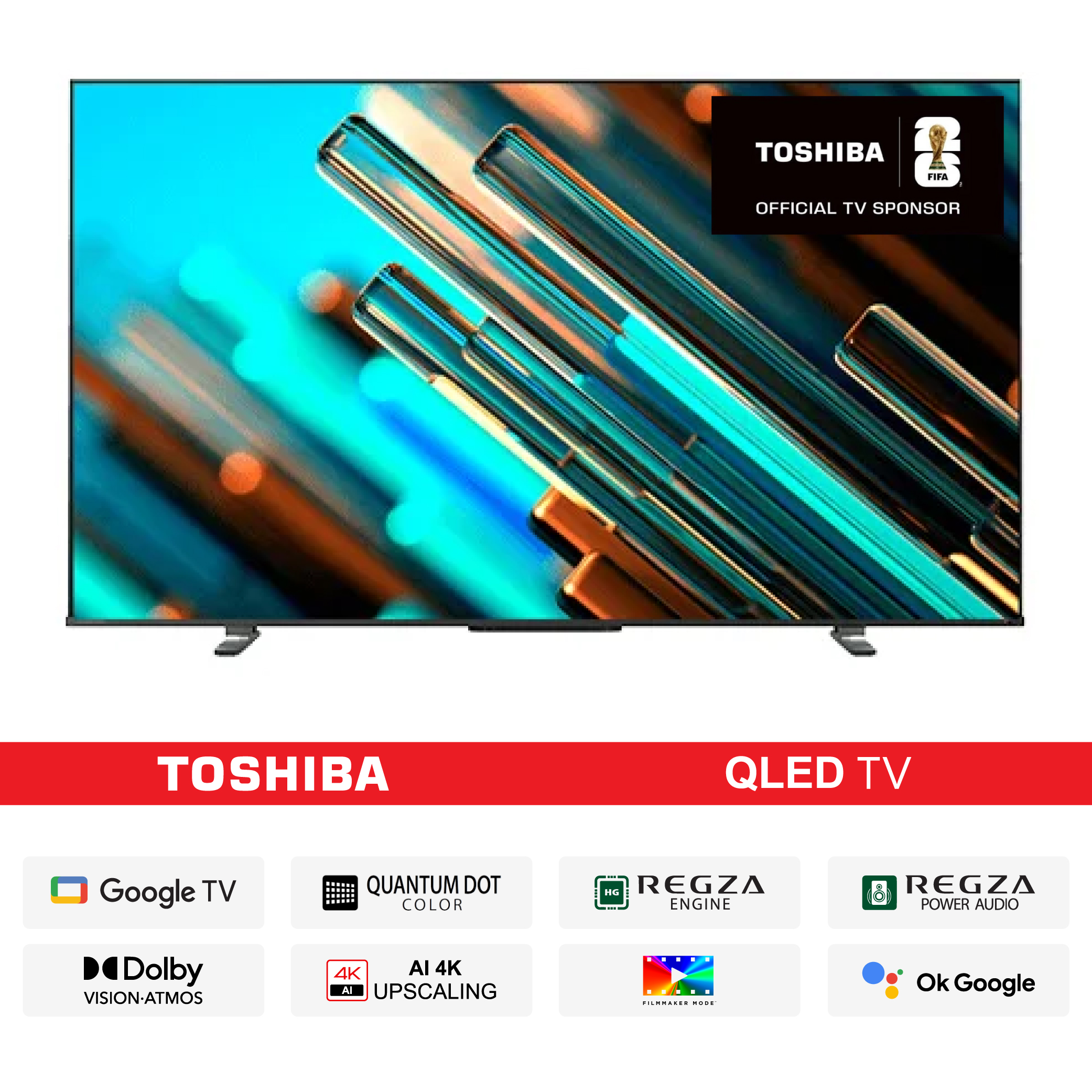 4. Toshiba 65″ 65M550NP QLED 4K Google TVwcpop-01 Toshiba 65" 65M550NP QLED 4K Google TV - Image 1