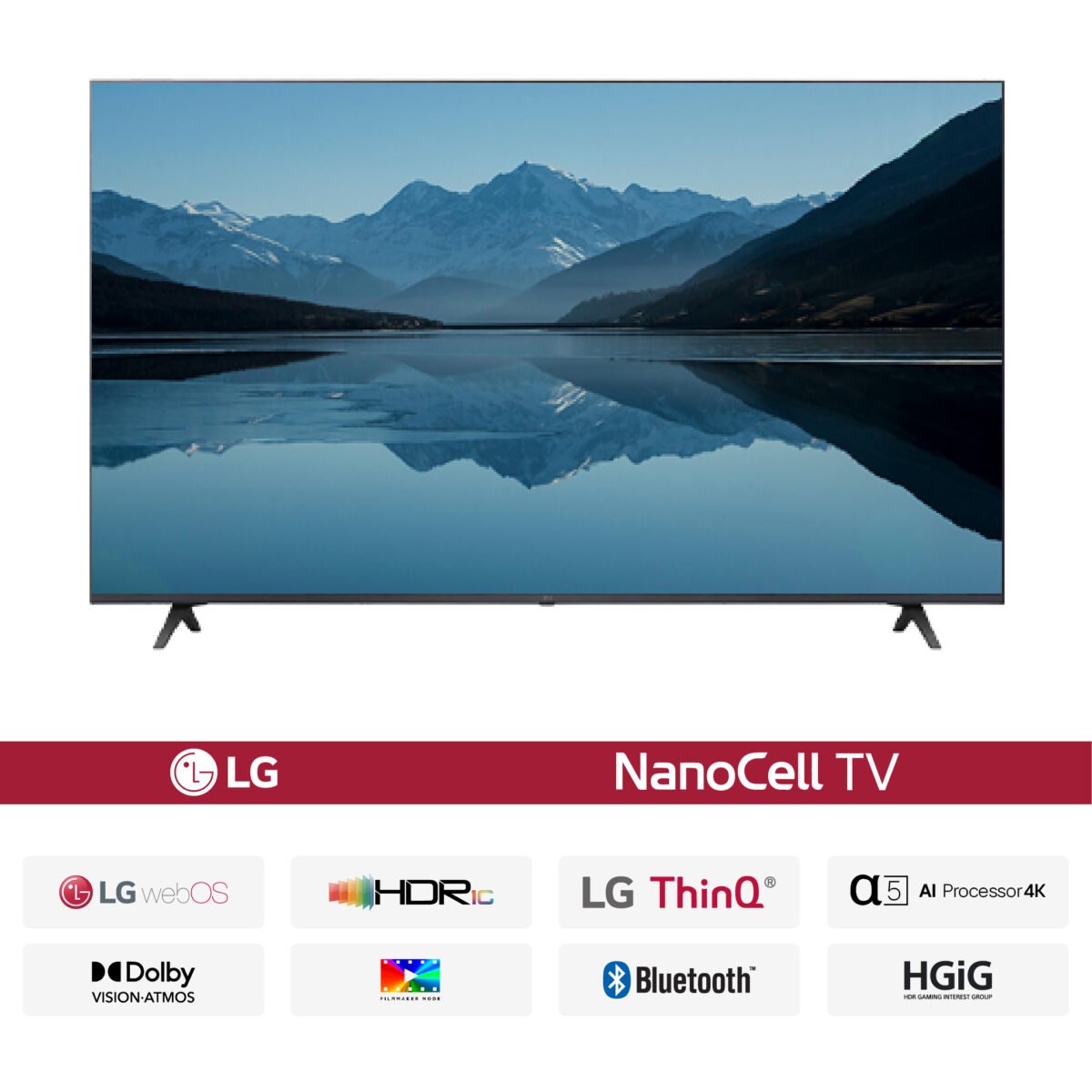 LG Nano75 55" 4K NanoCell TV (55NANO75SQA) - Image 1