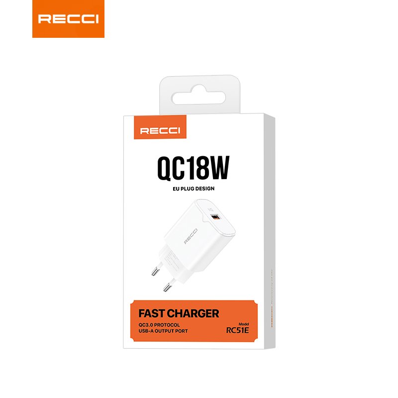 Copy of 画板 4 (1) Recci RC51E White Charger - Image 3
