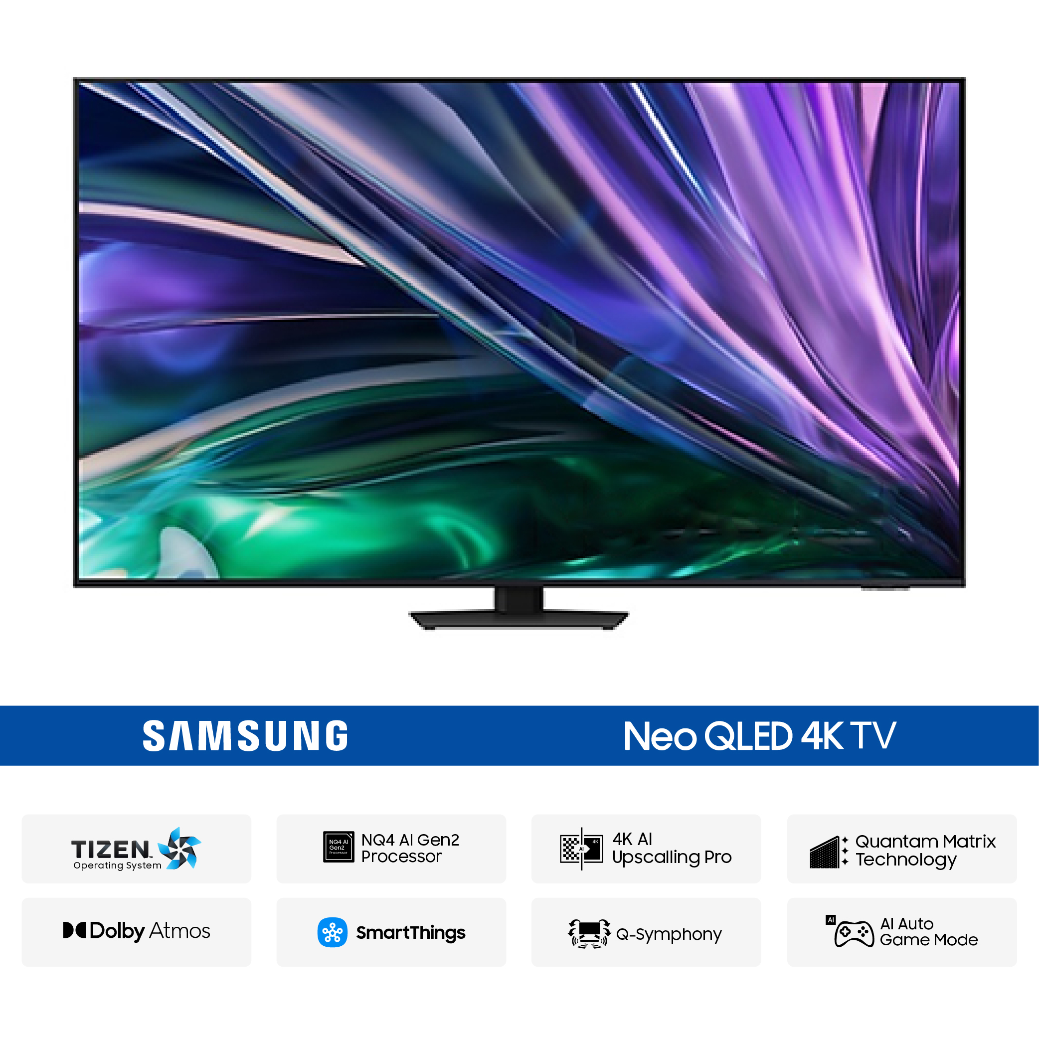 4. Samsung QN85D 65″ Neo QLED 4K Smart TV-01 Samsung QN85D 65" Neo QLED 4K Smart TV - Image 1