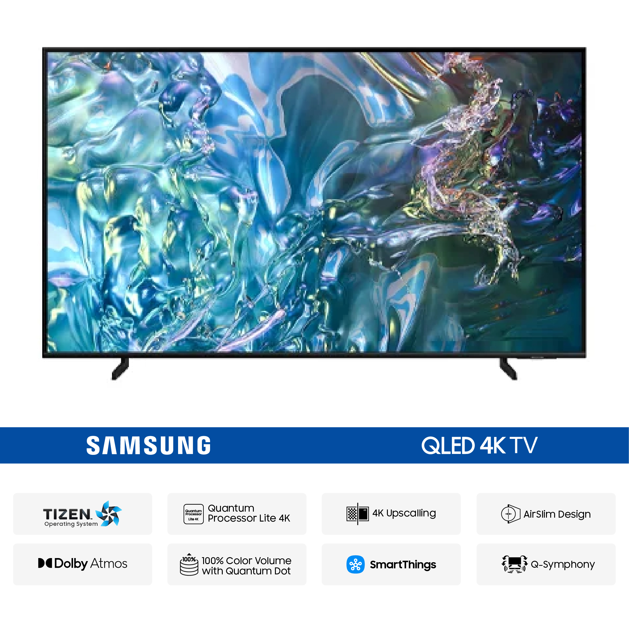 5. Samsung Q60D 55″ QLED 4K Smart TV-01 Samsung Q60D 55" QLED 4K Smart TV - Image 1