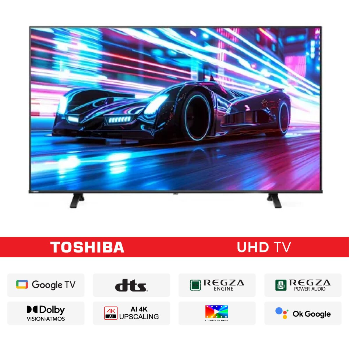 Toshiba 65″ 65C350NP UHD 4K Google TV - Image 1