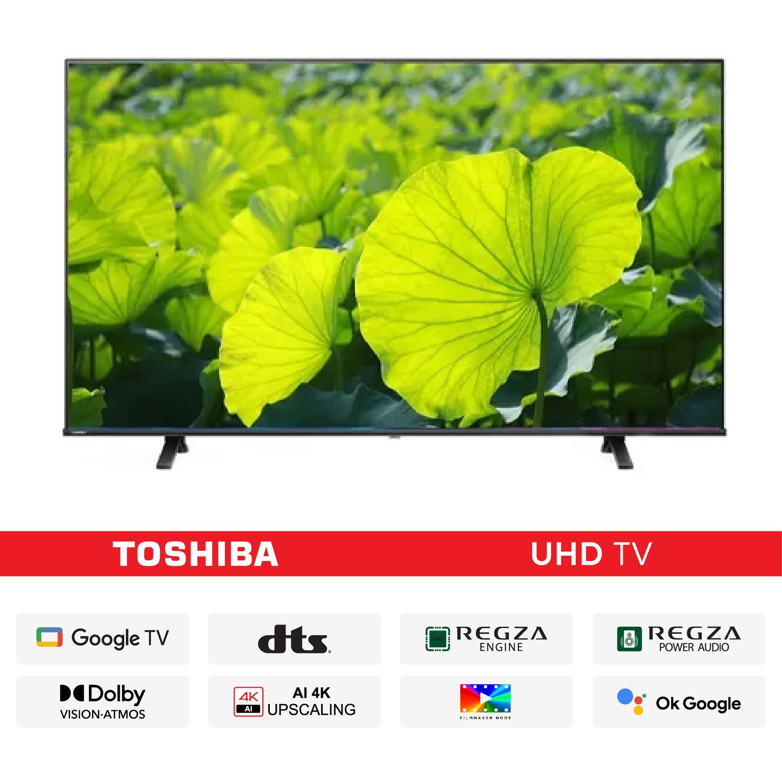 2. Toshiba 55″ 55C350NP UHD 4K Google TV-01 Toshiba 55″ 55C350NP UHD 4K Google TV - Image 1