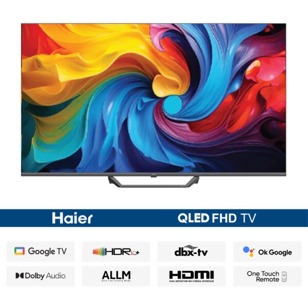 Haier H32S80EFX 32" QLED FHD Google TV