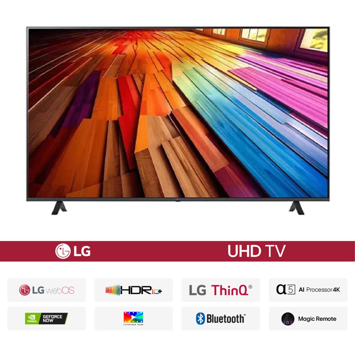 LG AI UT80 55″ 4K UHD Smart TV (55UT8050PSB) - Image 1