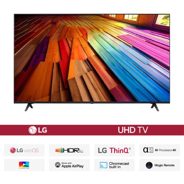 LG UT80 50″ 4K UHD Smart TV (50UT8050PSB)