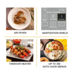 Whirlpool Magicook Pro 29L 31CES Convection Microwave (Air-Fryer with Baking Plate & Rotisserie) - Image 8