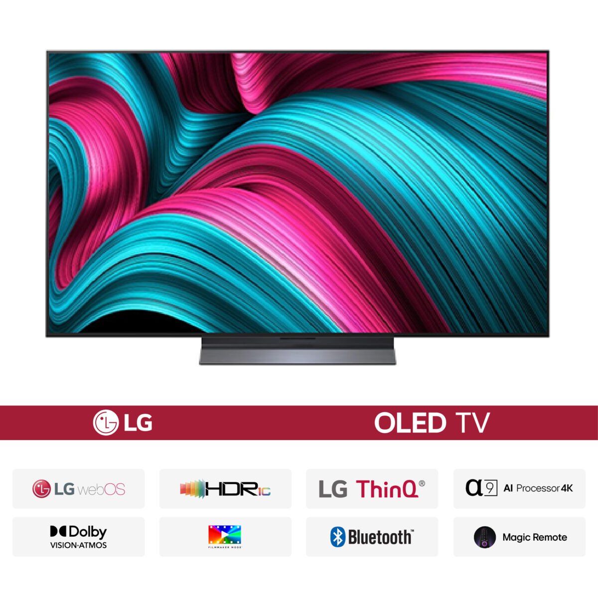LG OLED evo AI C5 55″ 4K TV (OLED55C5PSA) - Image 1
