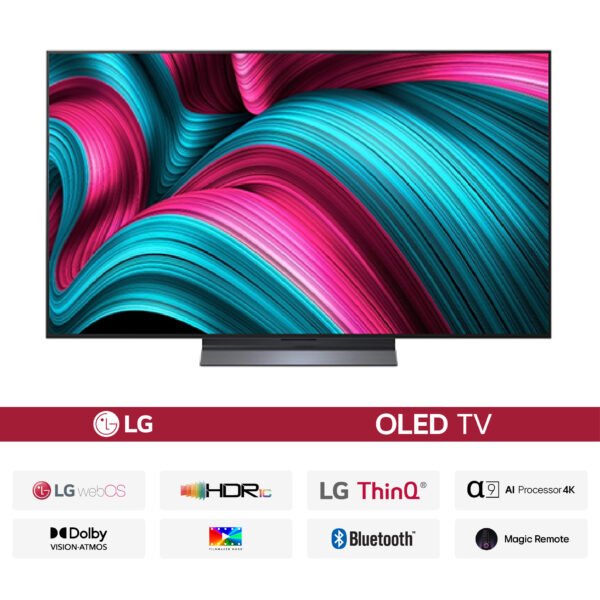 LG OLED evo AI C5 55″ 4K TV (OLED55C5PSA)