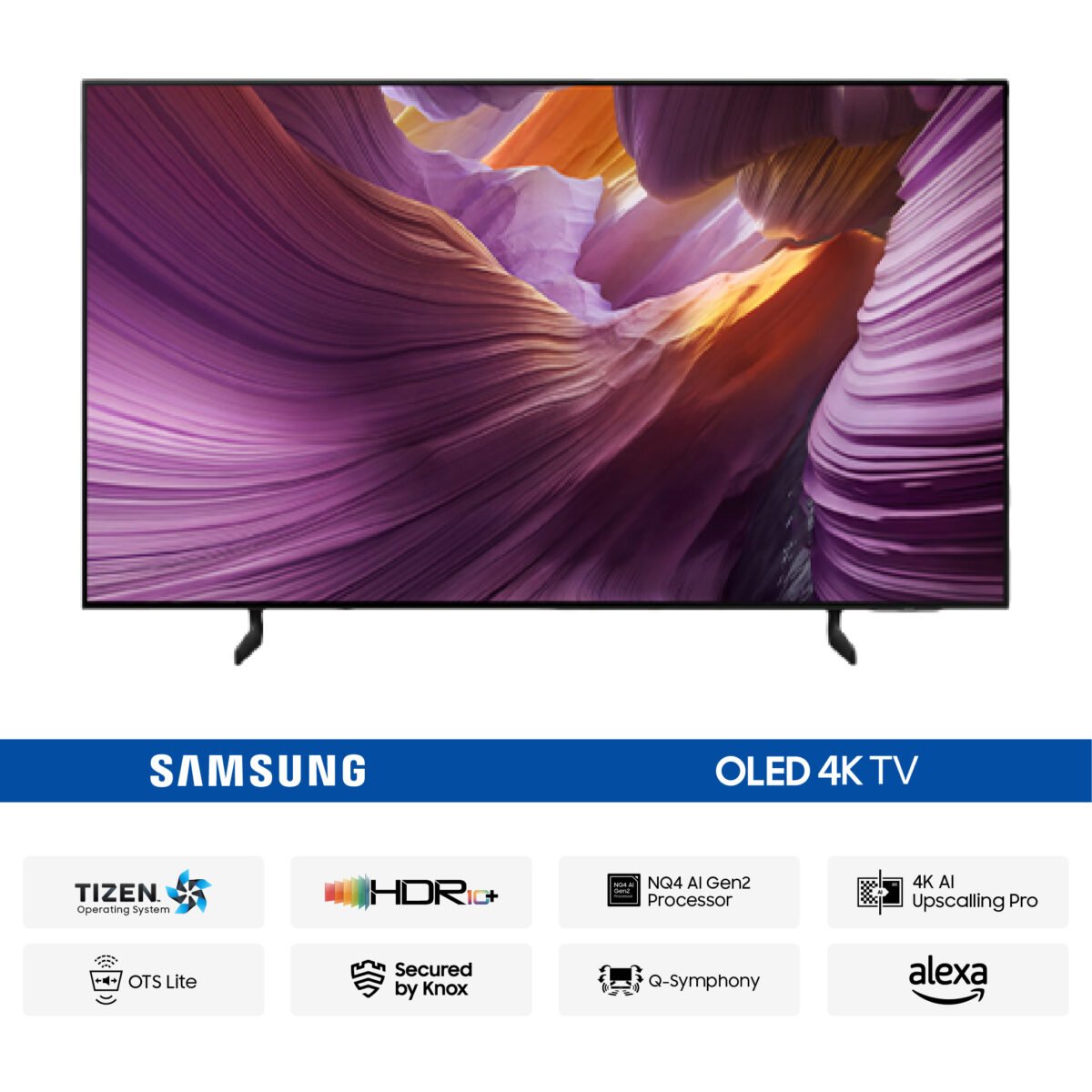 Samsung 65S85F 65" OLED 4K Vision AI Smart TV - Image 1