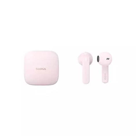 Baseus-Bowie-E16-Pink-TWS-Bluetooth-Earbuds_2 Baseus Bowie E16 Pink TWS Bluetooth Earbuds - Image 2