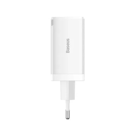 Baseus-GaN5-Pro-2C+U-65W-EU- White-Fast-Charger_3 Baseus GaN5 Pro 2C+U 65W EU  White Fast Charger - Image 3