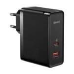 Baseus GaN5 Pro C+U 100W EU Black Fast Charger - Image 3