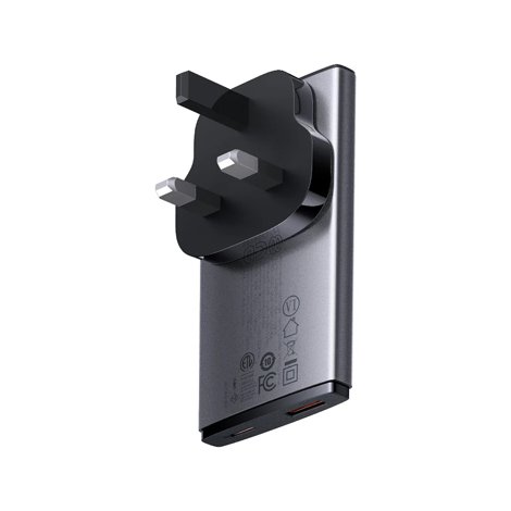 Baseus-GaN5-Pro-Ultra-Slim-Fast-Charger-C+U-65W-CN-Charger_5 Baseus GaN5 Pro Ultra-Slim Fast Charger C+U 65W CN Charger - Image 5
