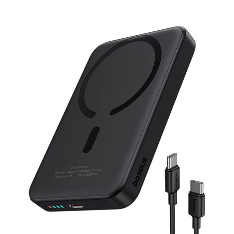Baseus-Magnetic-Mini-Air--Wireless-Fast-Charge-10000mAh-20W-Cluster-Black-Power-Bank_5 Baseus Magnetic Mini Air  Wireless Fast Charge 10000mAh 20W Cluster Black Power Bank - Image 5