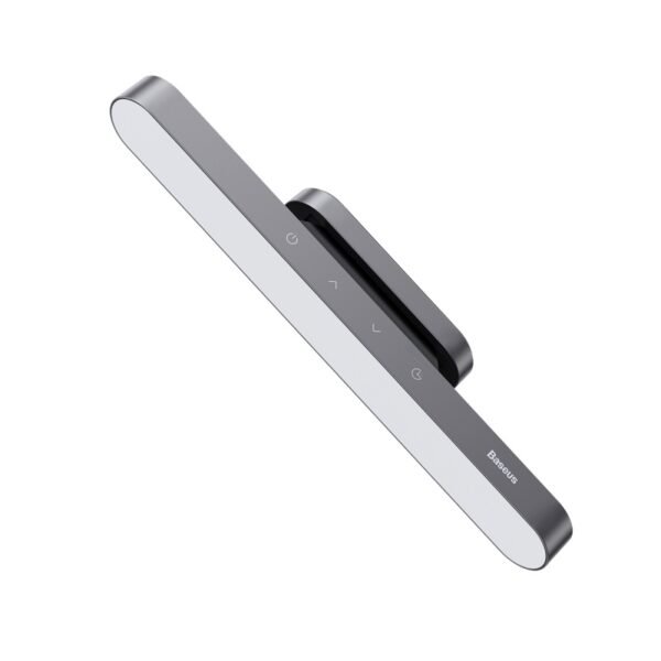 Baseus Magnetic Gray LED Bedside Lamp Under Cabinet Lamp for Home Kitchen Room