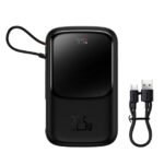 Baseus Qpow Pro+ Digital Display Fast Charge 20000mAh 22.5W Type-C Edition Cluster Black Power Bank