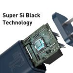 Baseus Super Si QC USB-C 20W CN Blue Charger - Image 4