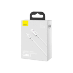 Baseus Superior Series USB to Type-C  66W Fast Charging White Data Cable - Image 3