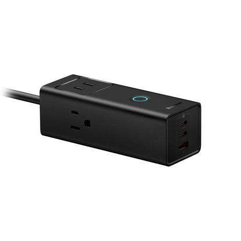 Baseus-US-PowerCombo-3AC+1U+2C-20W-Lite-Power-Strip_3 Baseus US PowerCombo 3AC+1U+2C 20W Lite 6 Ports Power Strip - Image 3