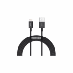 Baseus USB Male to Lightning Male 2M Black Charging & Data Cable