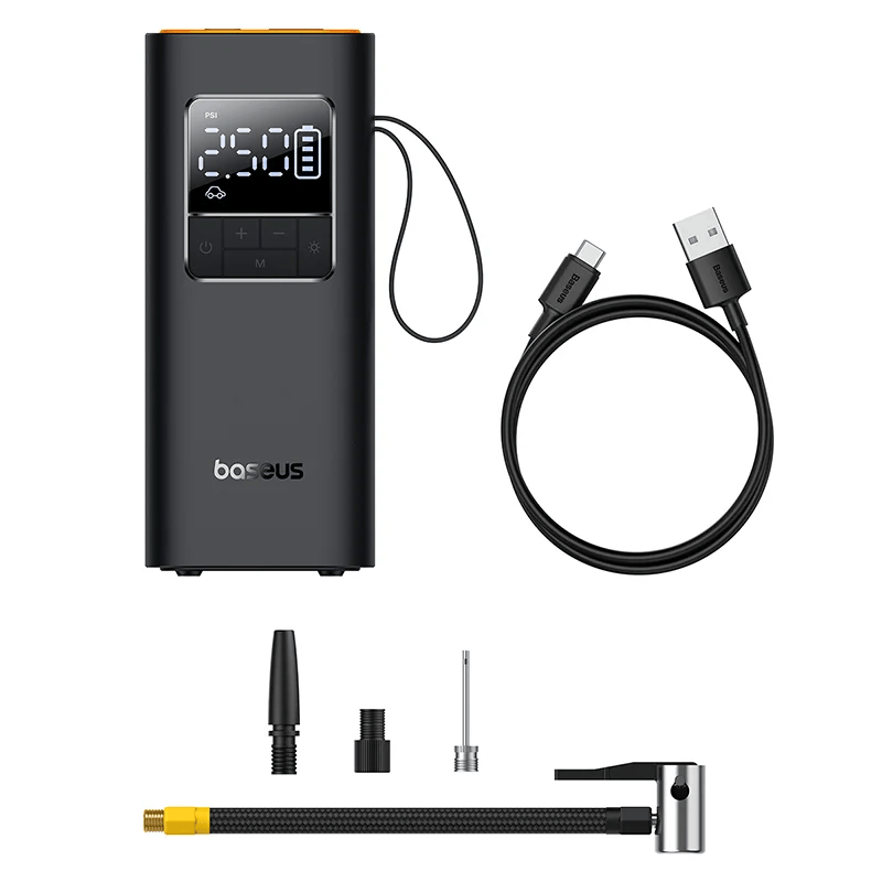 Baseus Wireless Car Inflator_4 Baseus Super Mini Pro Series Wireless Car Inflator - Image 4