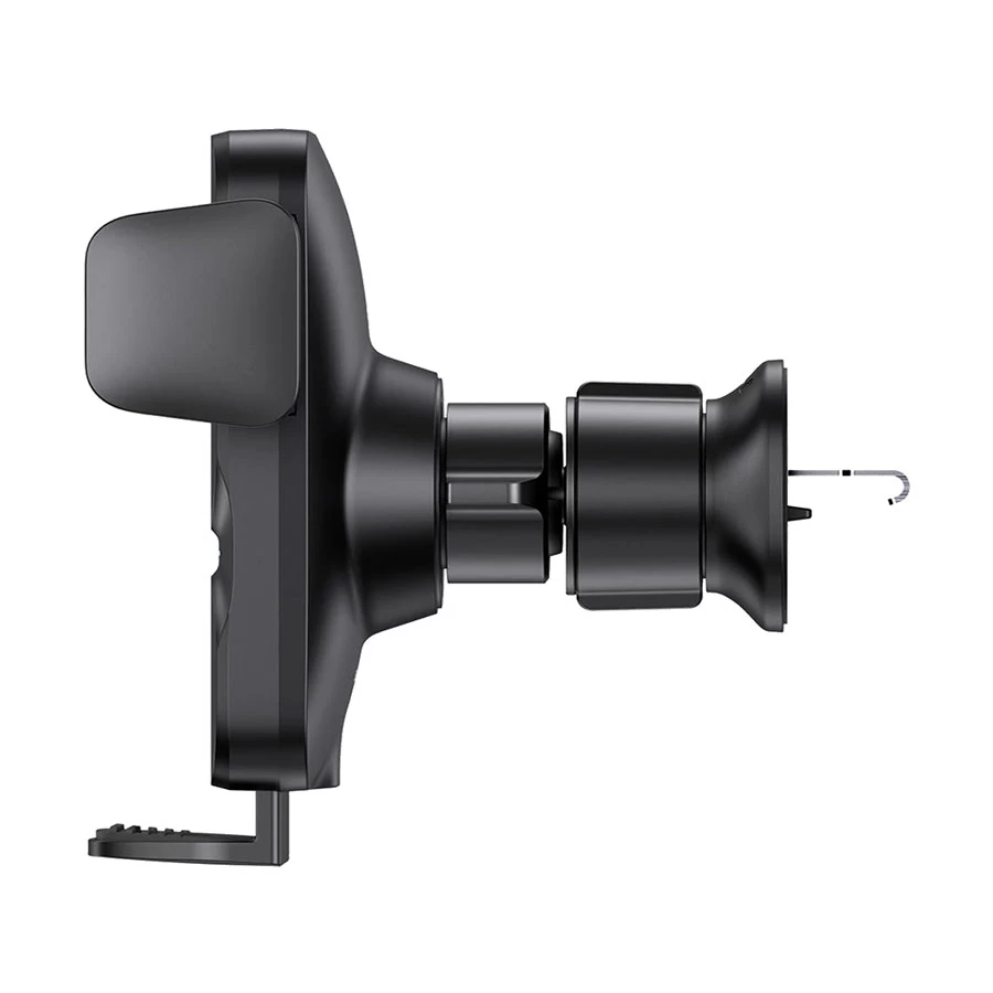 Baseus Wisdom Auto Alignment Black Car Mount Wireless Charger (Air Outlet base)_3 Baseus Wisdom Auto Alignment Black Car Mount Wireless Charger (Air Outlet base) - Image 3