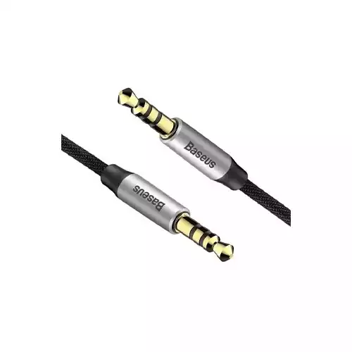Baseus Yiven M30 Male to Male 1.5m Audio Cable_3 Baseus Yiven M30 Male to Male 1.5m Audio Cable - Image 3
