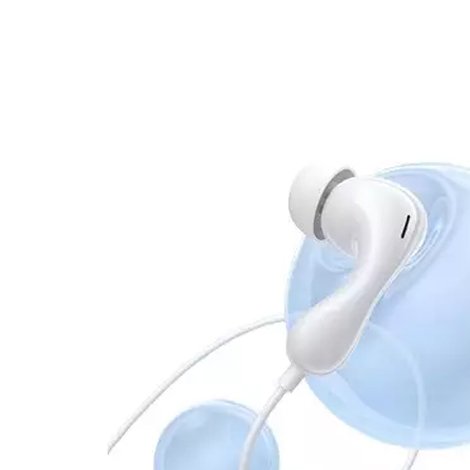 Encok-CZ20-In-Ear-White-Wired-Earphones_3 Baseus Encok CZ20 In-Ear White Wired Earphone - Image 3