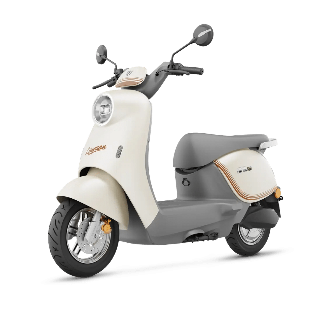 Luyuan_MOK_D1_Cream LUYUAN MOK Electric Scooter - Image 1