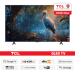 TCL Bezel less 43″ 43P7K QLED 4K SMART Dolby Atmos DTS Voice Control WIFI Google TV