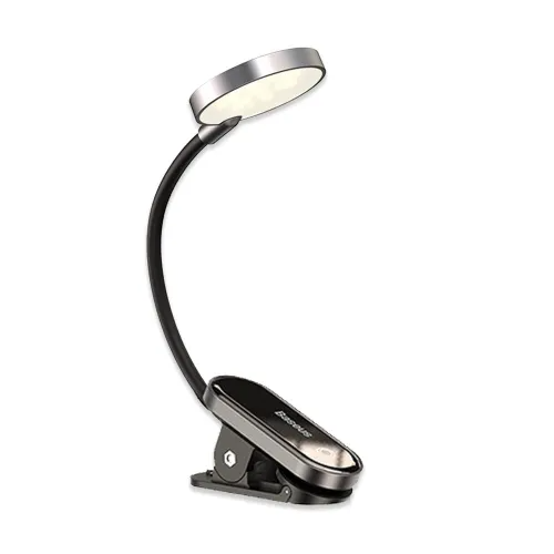 comfort-reading-mini-clip-lamp-02 Baseus Comfort Reading Mini Dark Gray Clip Lamp - Image 2
