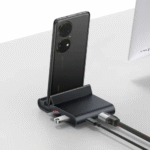 Baseus Mate Docking Pro Type-C Mobile Phone Intelligent Black HUB Docking Station - Image 2
