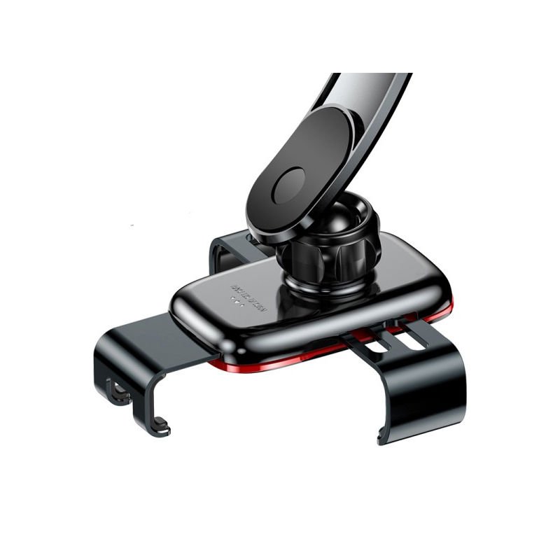 metal-age-car-3 Baseus Metal Age Gravity Black Car Mount (Connecting Rod Type) - Image 4