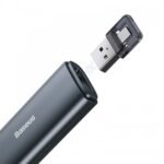 Baseus Orange Dot Wireless Presenter Grey Red Laser - Image 2