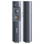 Baseus Orange Dot Wireless Presenter Grey Red Laser