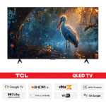 TCL Bezel less 43″ 43P7K QLED 4K SMART Dolby Atmos DTS Voice Control WIFI Google TV