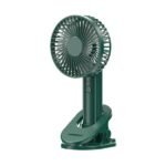 Vyvylabs D02 Handheld Dark Green Foldable Clip Fan