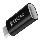 Yison Celebrat CA-02 Black USB Male to IP Female OTG Adapter